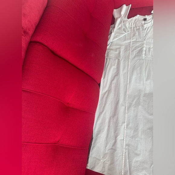 Light Blue Button-Up Dress - Picture 16 of 16